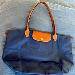 Longchamp Le Pliage Navy Blue Bag
